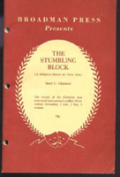Stumbling Block, The