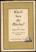 Who'll Save the Plowboy?